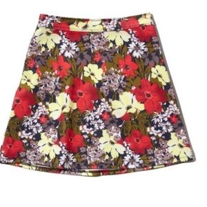 Floral Skater Skirt